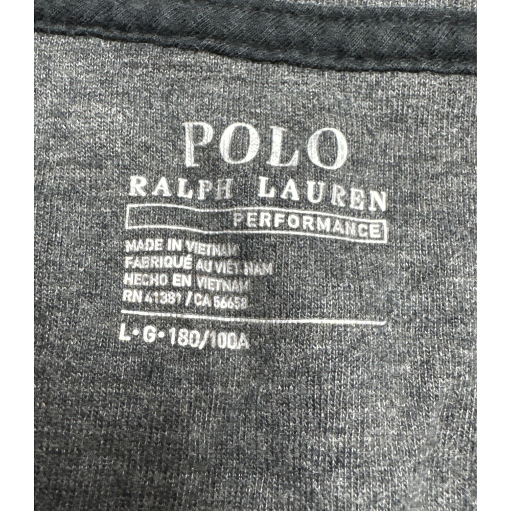 Polo Ralph Lauren Men's Performance 1/4 Zip Lightweight Pullover Sweater Sz‎ L - Picture 3 of 7